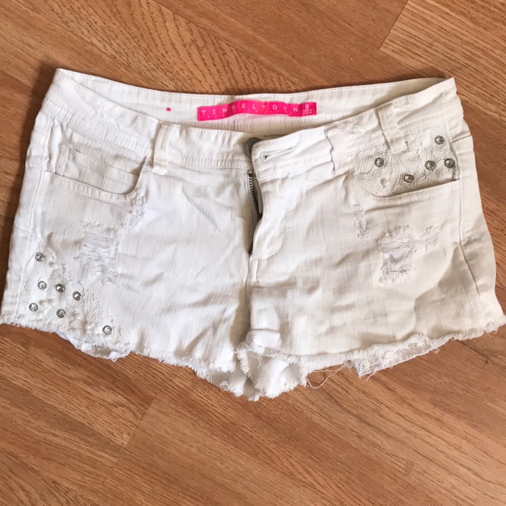 Size 5 Tinseltown shorts (White)